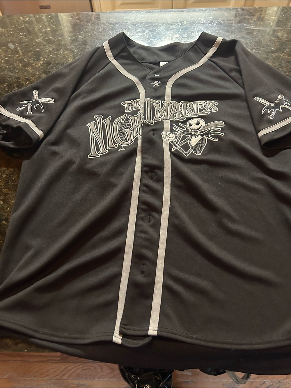 Disney Nightmare Before Christmas jersey sz L
